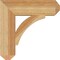 Ekena Millwork Thorton Craftsman Rough Sawn Bracket, Western Red Cedar, 4"W x 16"D x 16"H BKT04X16X16THR04RWR - alternate 3